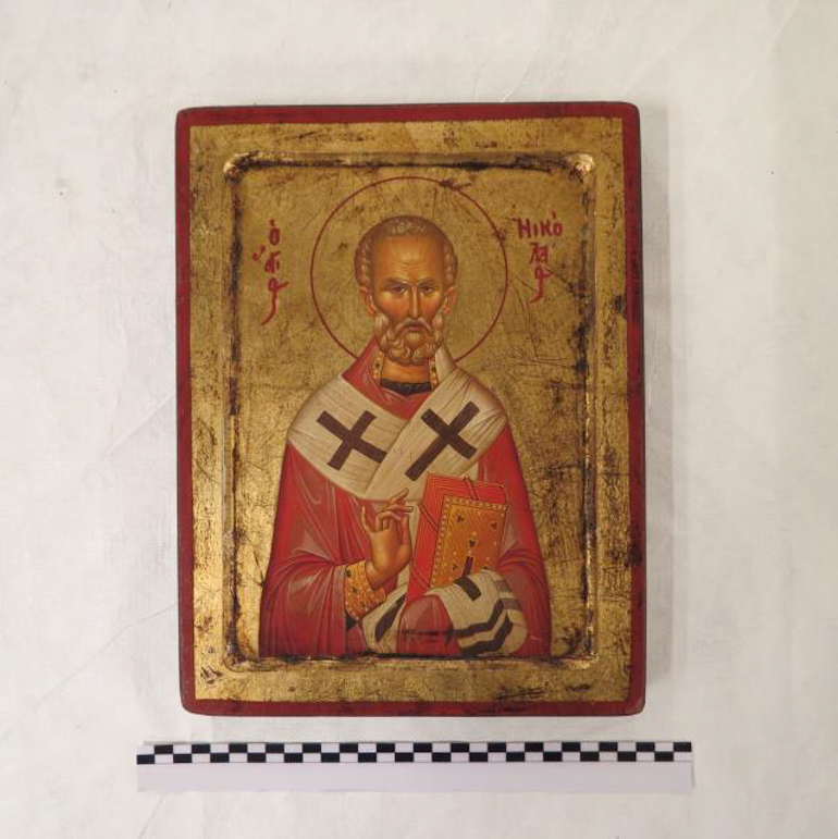 Επιστράφησαν εικόνες της Ίμβρου στον  Παναγιώτατο Οικουμενικό μας Πατριάρχη (ΦΩΤΟ & VIDEO)